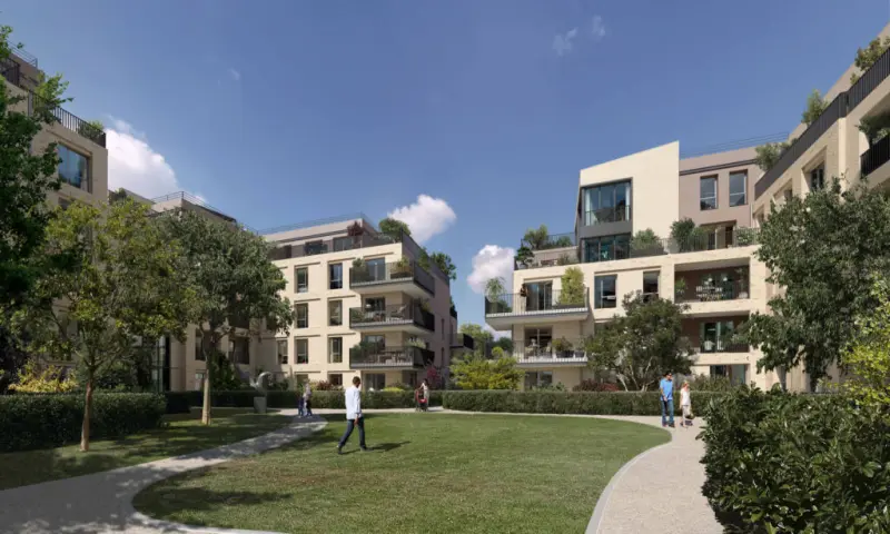 Vue du programme à Garches