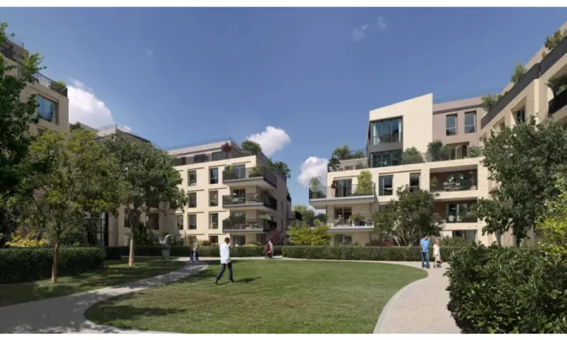 Vue du programme à Garches