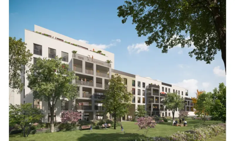 Vue du programme à Venissieux