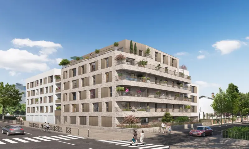 Vue du programme à Stains