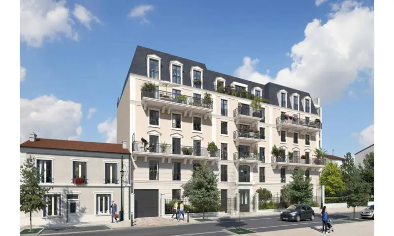 Vue du programme à Puteaux