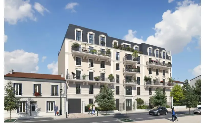 Vue du programme à Puteaux