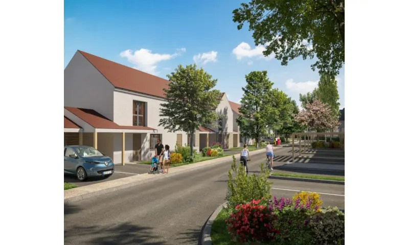 Vue du programme à Courcouronnes