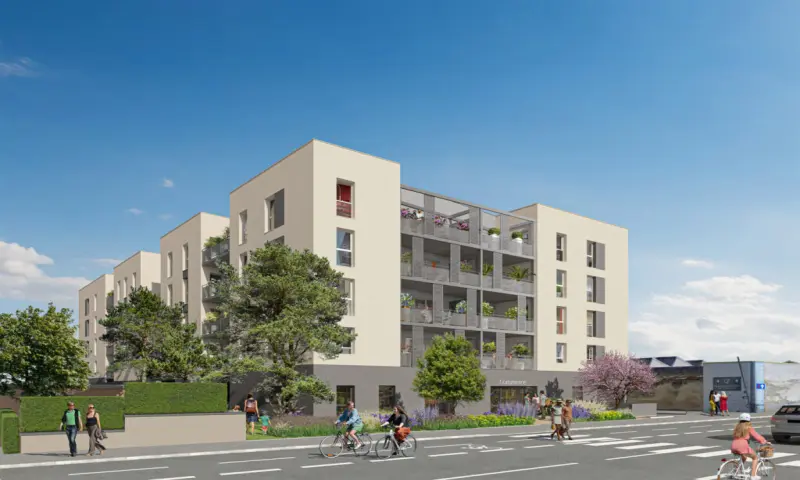 Vue du programme à Bourg En Bresse
