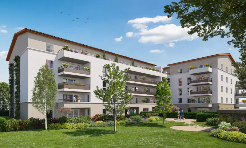Vue du programme à Bourg En Bresse