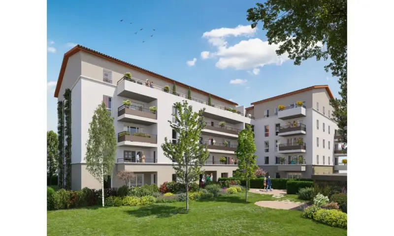Vue du programme à Bourg En Bresse