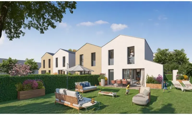 Vue du programme à Villenave D'ornon