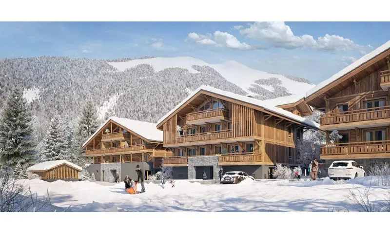 Vue du programme à Montriond