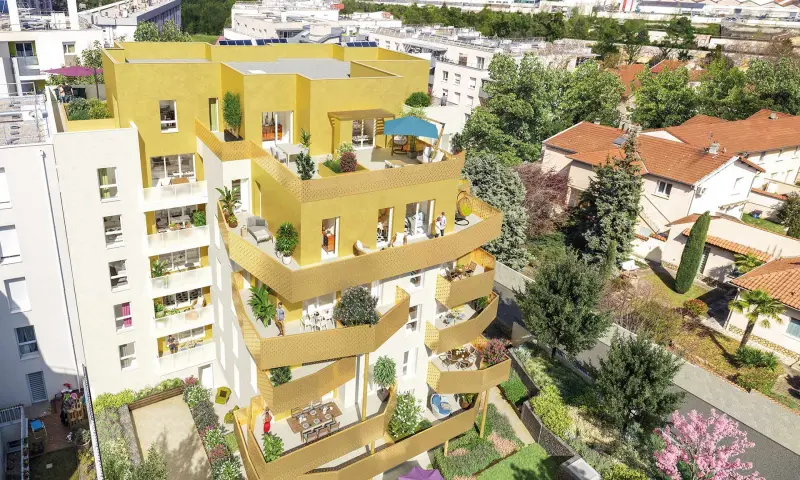 Vue du programme à Venissieux