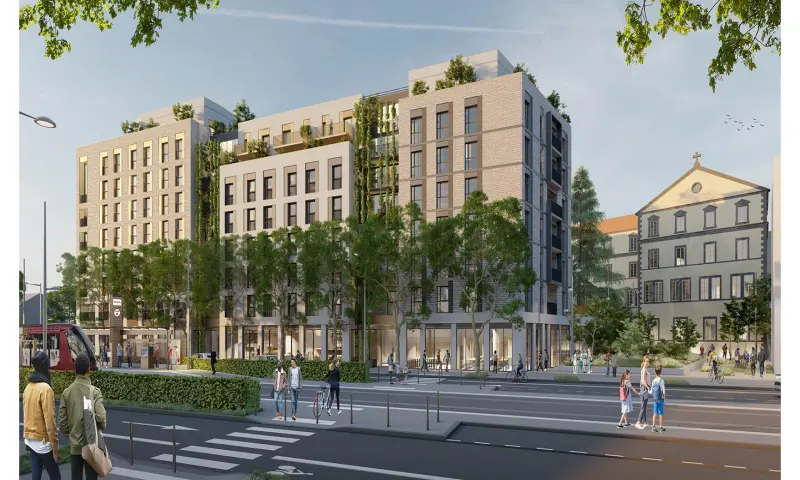 Vue du programme à Clermont Ferrand