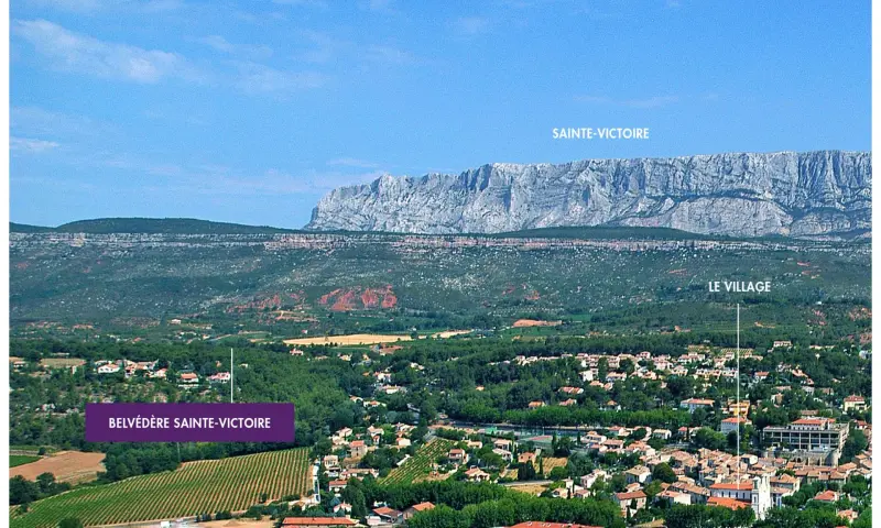 Vue du programme à Rousset