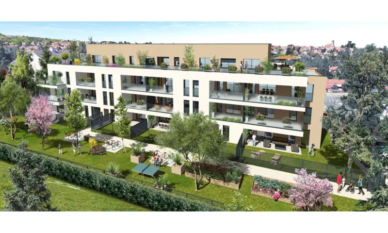 Vue du programme à Craponne