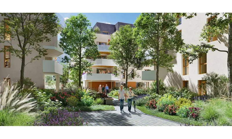 Vue du programme à Ville La Grand