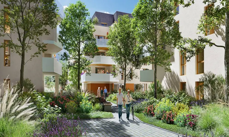 Vue du programme à Ville La Grand