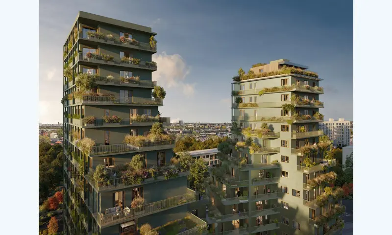 Vue du programme à Asnieres Sur Seine