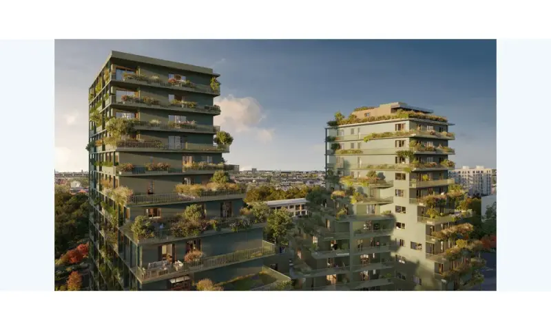 Vue du programme à Asnieres Sur Seine