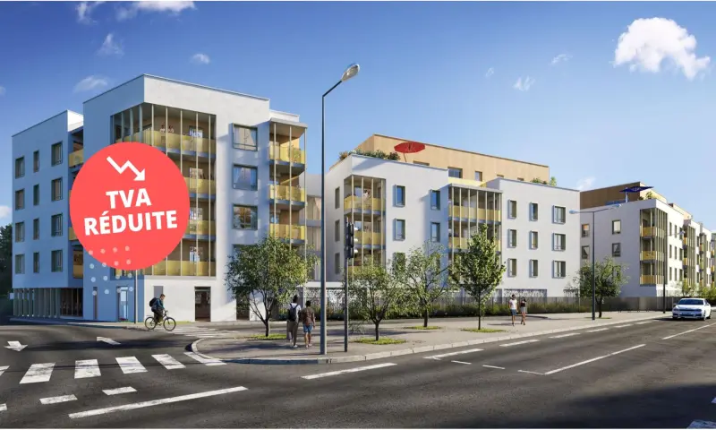 Vue du programme à Givors / Lyon Metropole