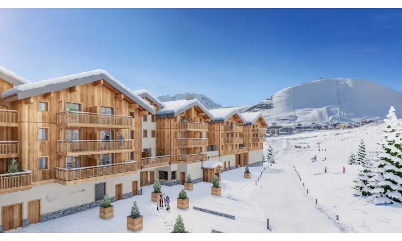 Vue du programme à Alpe D'huez