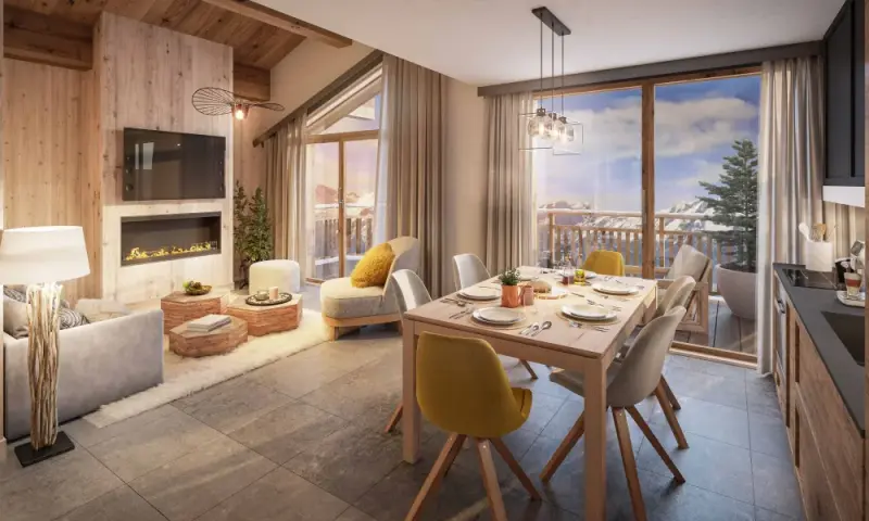 Vue du programme à Alpe D'huez