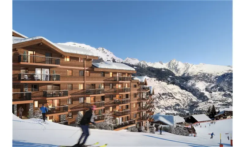 Vue du programme à Aime