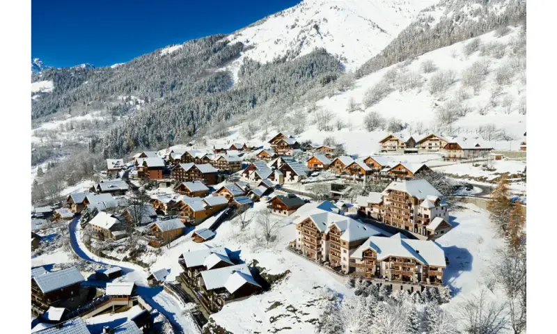 Vue du programme à Vaujany