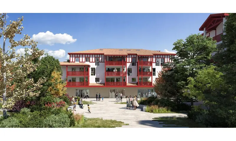 Vue du programme à Saint Martin De Seignanx