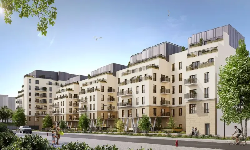 Vue du programme à Aubervilliers