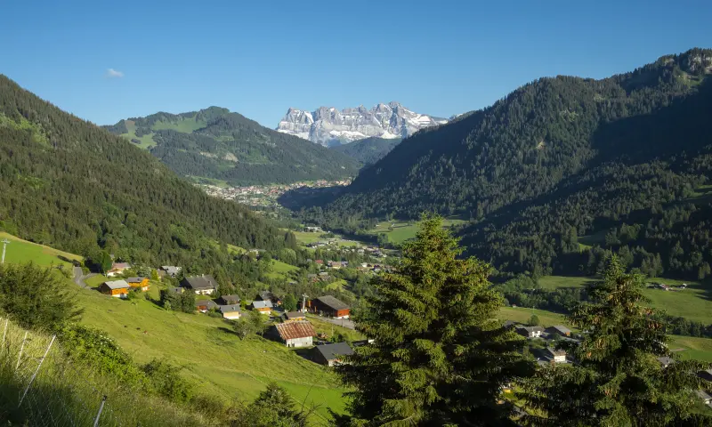 Vue du programme à Abondance