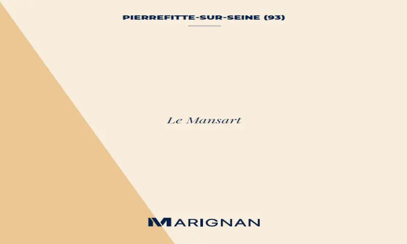 Vue du programme à Pierrefitte Sur Seine