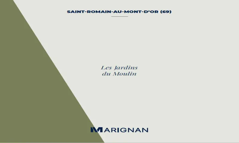 Vue du programme à Saint Romain Au Mont D'or