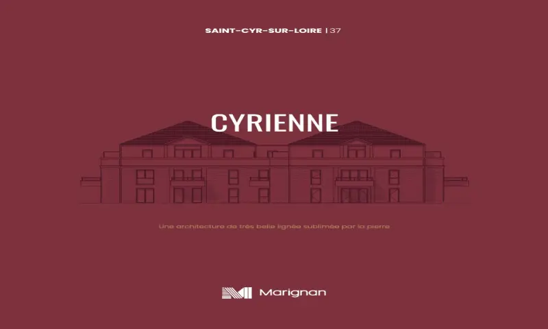 Vue du programme à Saint Cyr Sur Loire