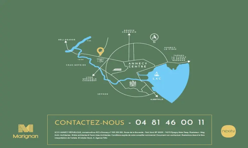 Vue du programme à Annecy