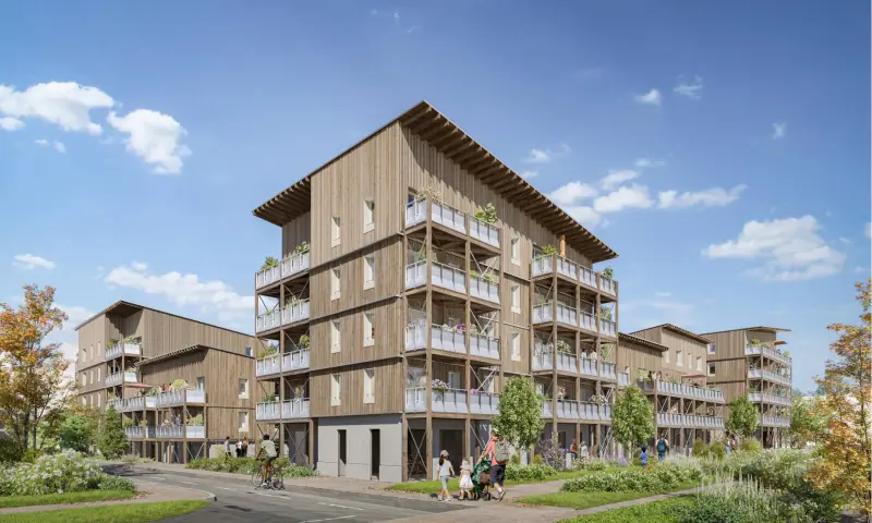 Vue du programme à Aytré