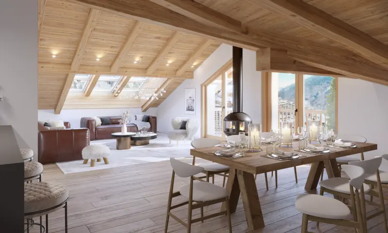 Vue du programme à Morzine
