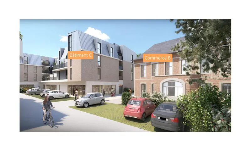 Vue du programme à Bois Guillaume