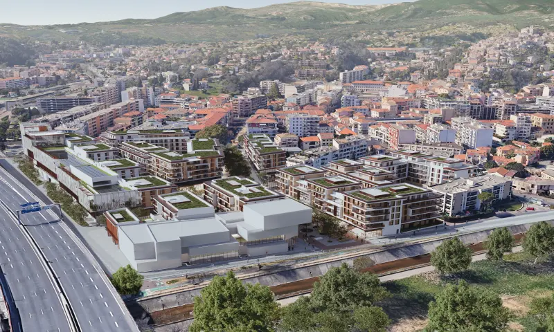 Vue du programme à Cagnes Sur Mer