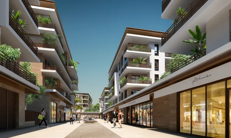 Vue du programme à Cagnes Sur Mer