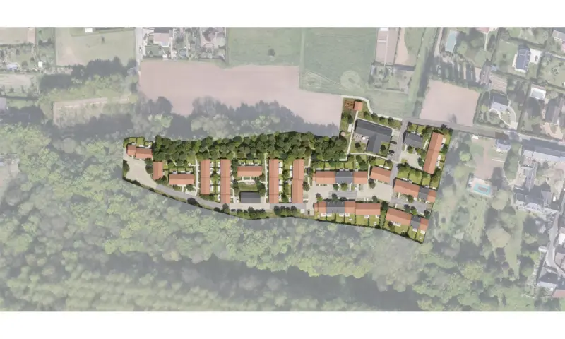 Vue du programme à Saint Denis Sur Loire