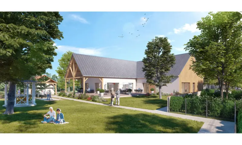 Vue du programme à Saint Denis Sur Loire