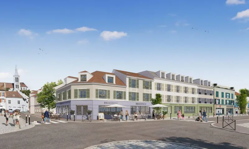 Vue du programme à Gonesse