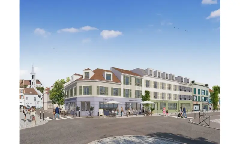 Vue du programme à Gonesse