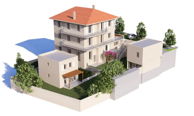 Vue du programme à Marseille 12e Arrondissement