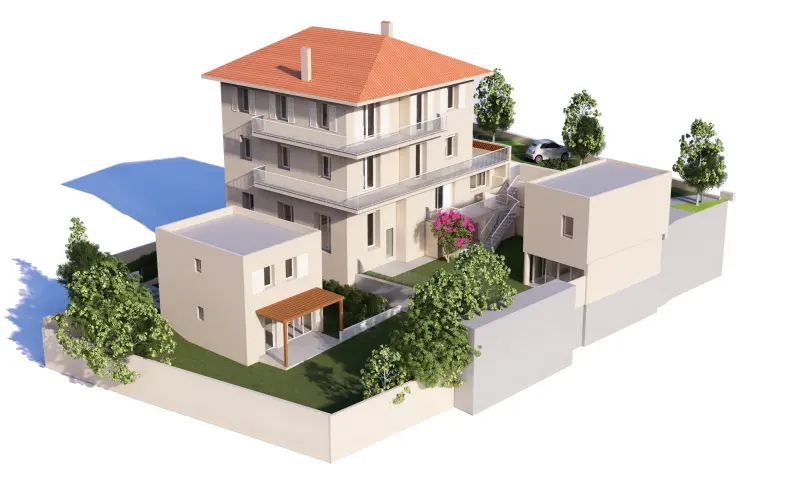 Vue du programme à Marseille 12e Arrondissement