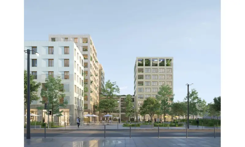 Vue du programme à Montevrain