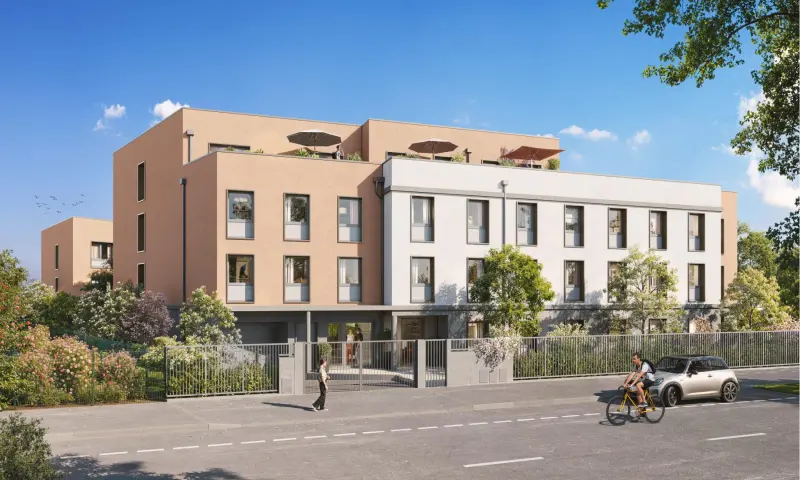 Vue du programme à Lyon / Bron