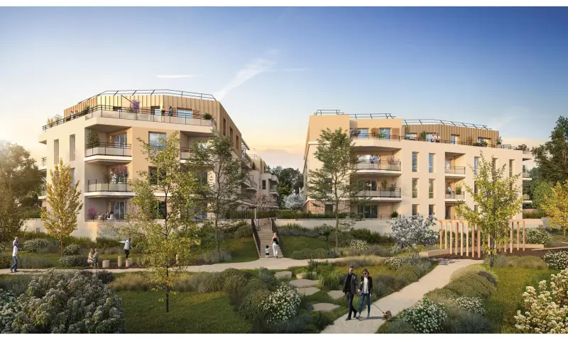 Vue du programme à Cesson