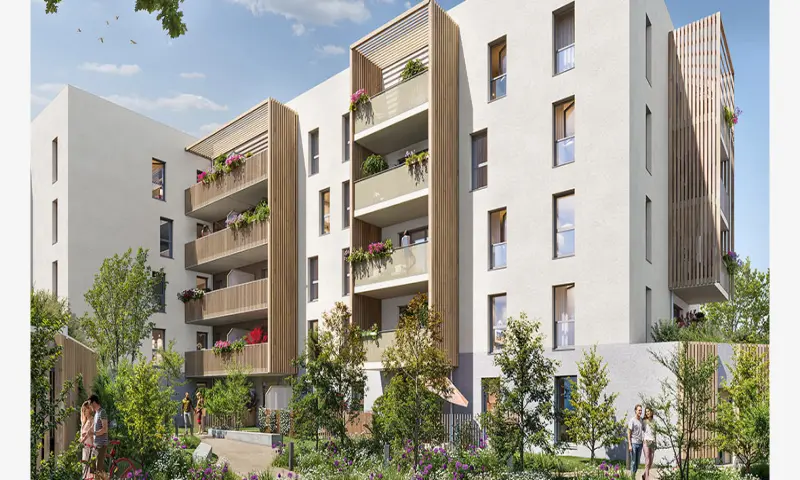 Vue du programme à La Roche Sur Yon