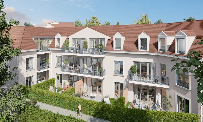 Vue du programme à Marly Le Roi