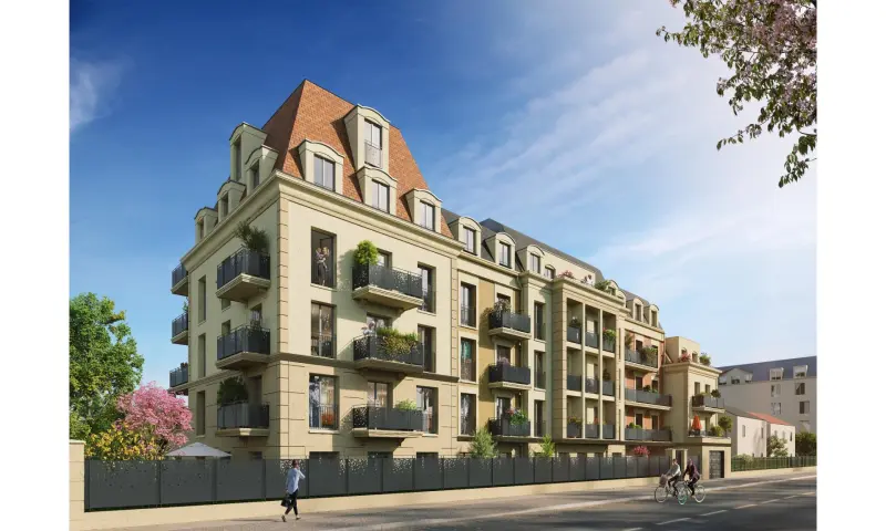 Vue du programme à Blanc Mesnil / Grand Paris