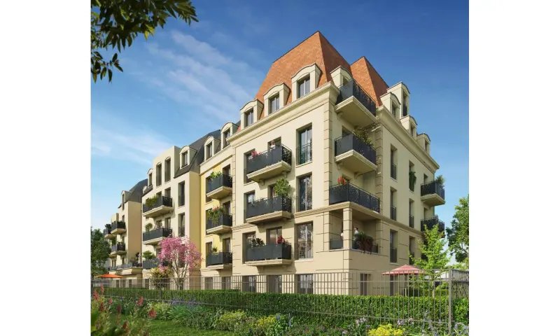 Vue du programme à Blanc Mesnil / Grand Paris